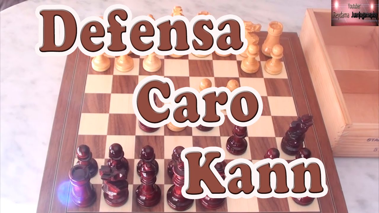 Las aperturas de ajedrez del Capa: Defensa Caro-Kann #1 