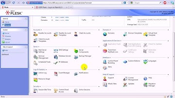 Email Accounts in Plesk