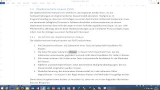 159 Einführung in die objektorientierte Analyse