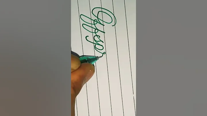 How to write cursive handwriting | English | Beautiful handwriting #shorts #youtubeshorts