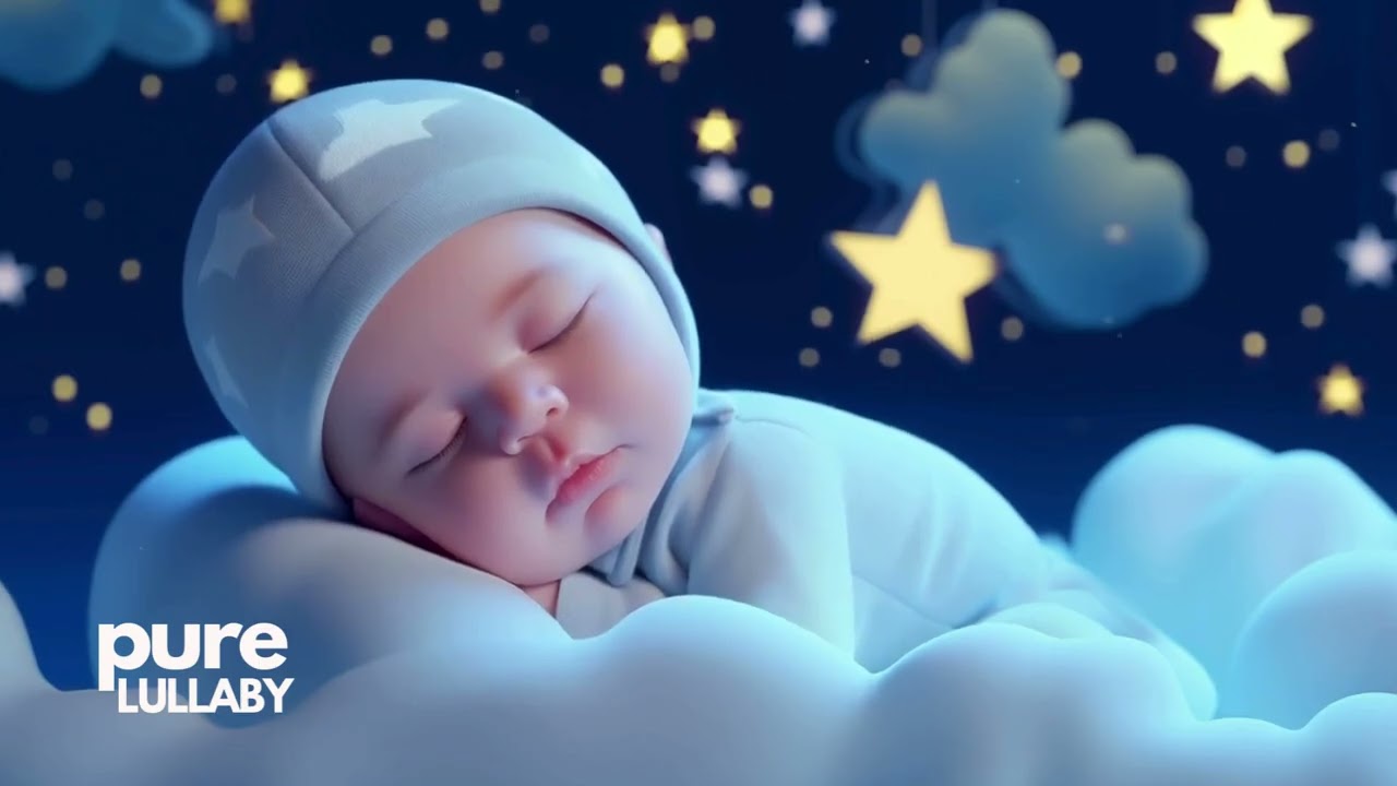 Sleep Instantly & Overcome Insomnia 🎶 Baby Sleep Music with Mozart & Brahms Lullabies