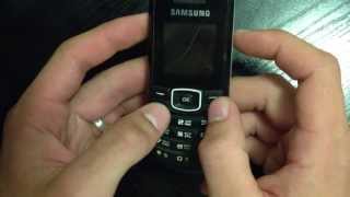 Видеообзор телефона Samsung GT-E1080W