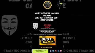 CEHv11 certification Bootcamp for all who want to polish their Ethical Hacking Skills Resimi