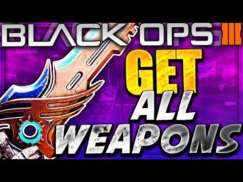 HOW TO GET ALL "NEW DLC WEAPONS" In Black Ops 3!  - HOW TO USE ALL "NEW GUNS" BO3 GET ALL DLC GUNS