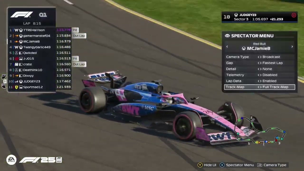 F1XL Race Replay | Season 27 - Race 12 - Division 1