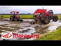 Mahindra Yuvo 575 Di 4wd Stuck In Mud Pulled By Mahindra Yuvo Tech Plus 585 Di 4wd || Tractor Video