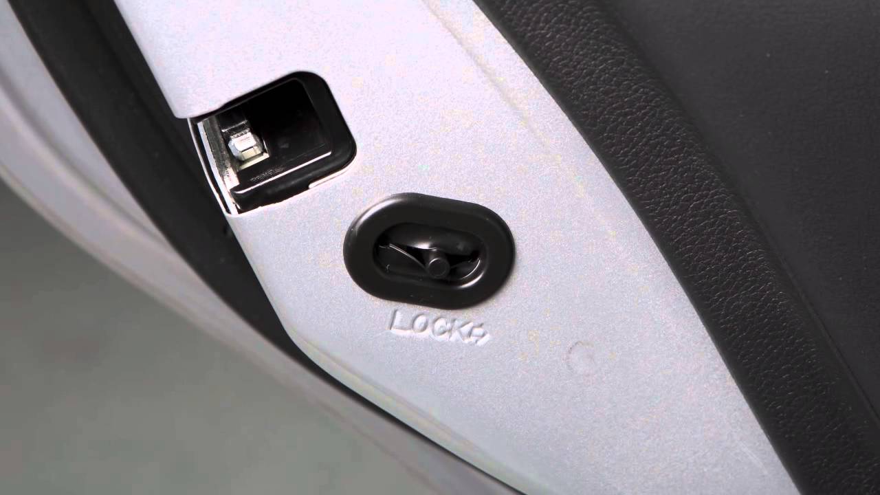 Hyundai Sonata: Child-protector rear door lock Hyundai Sonata: Child-protector rear door lock