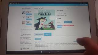 Pierre the Cat on Candy Jar books website