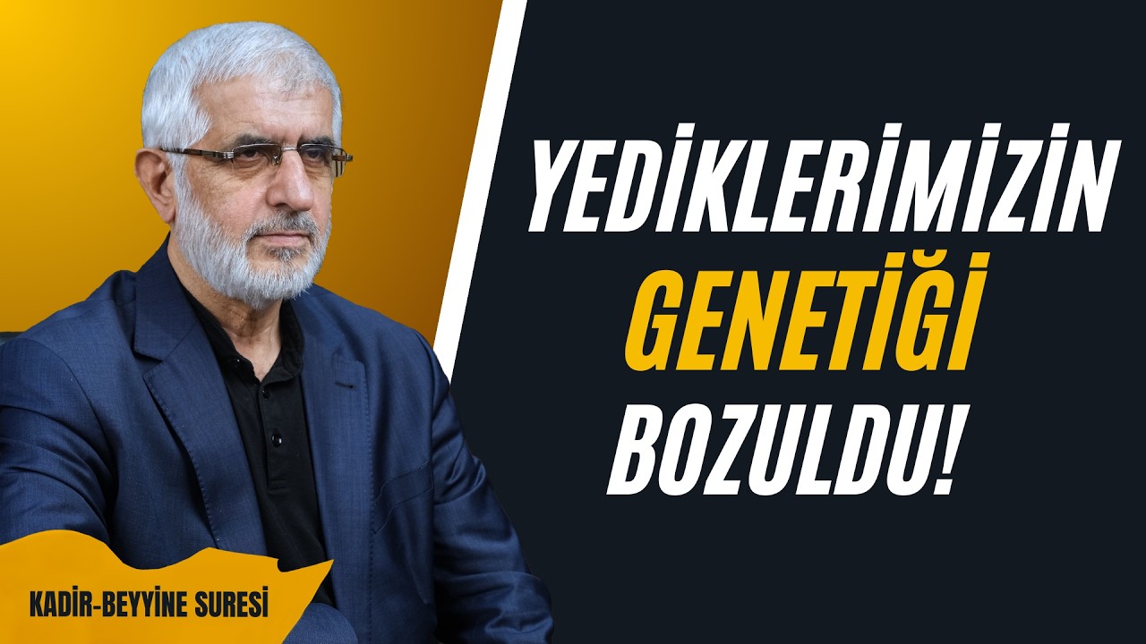 TEMİZLENME VE ARINMA AYI: RAMAZAN I Tefsir Dersleri I Kadir - Beyyine Suresi