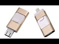 Cl usb ios  comment utiliser des cls usb avec un iphone  cl usb otg 3 en 1 pour iphone