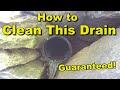 How to Clean - Repair and Find Downspout Drain