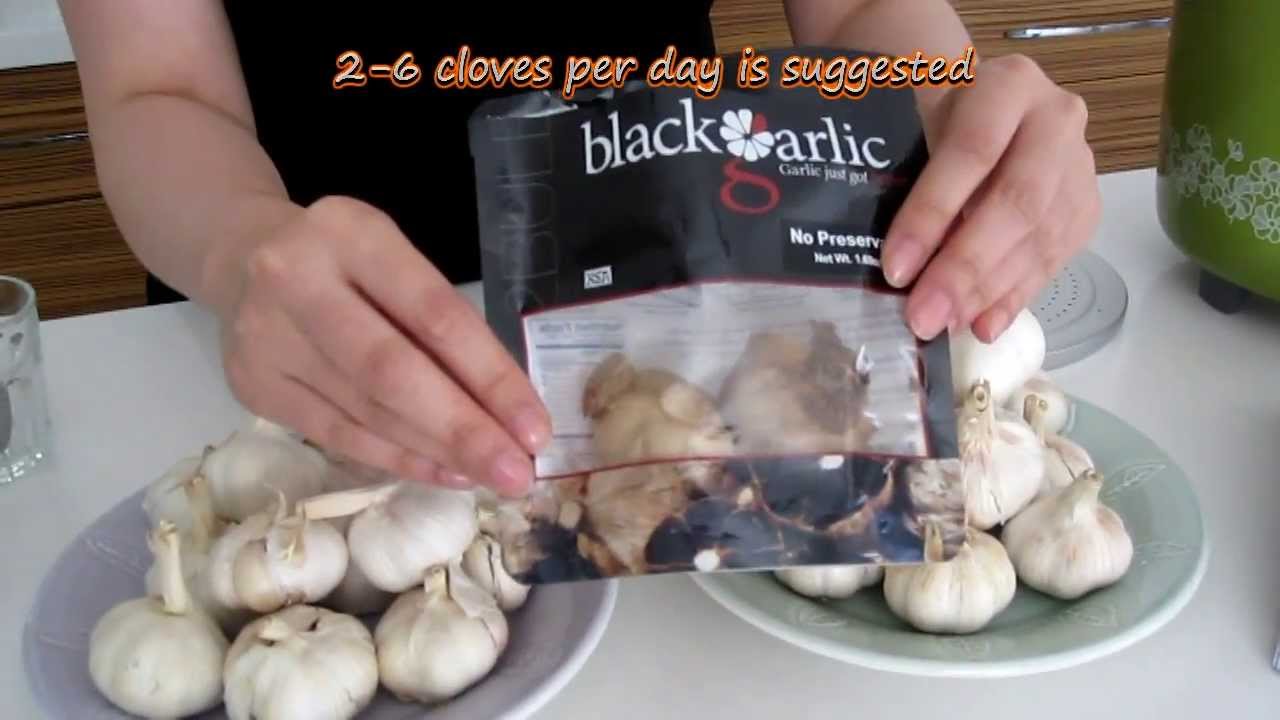 Making Black Garlic at home (First Attempt) 黑蒜 흑마늘+ (Part 1) - YouTube
