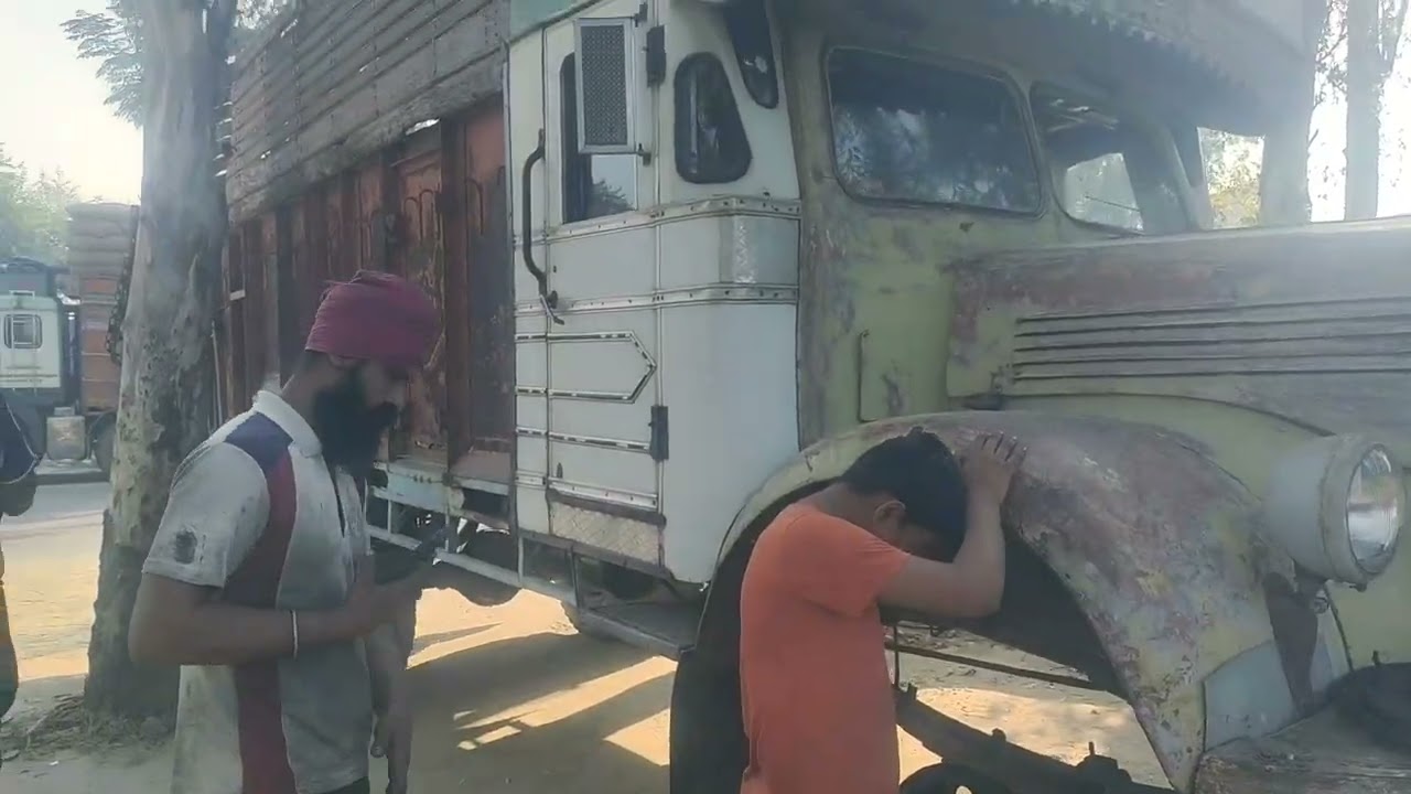 Ajj Tata 1210D da kam and service kar y