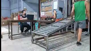 Unloading at UMAC Marikina warehouse