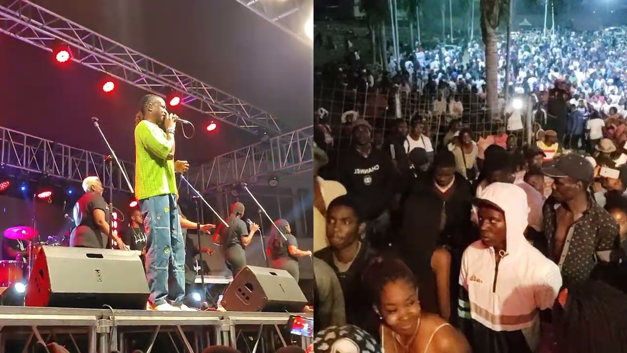 Mudhara Vachauya Jah Prayzah mesmerized fans at the Glamis Arena.