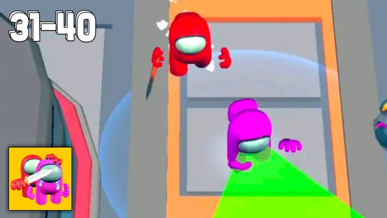 Dark imposter Attack - Crewmate kill GamePlay Level 31-40 Game Offline