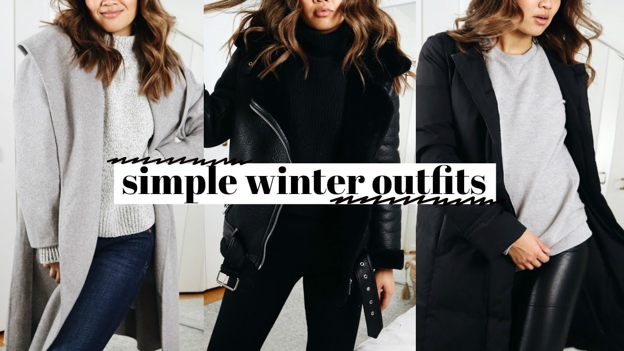 winter weather outfits