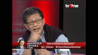 Kritik Keras Rocky Gerung kepada Pemerintahan Jokowi soal 'Hoax' di ILC | tvOne