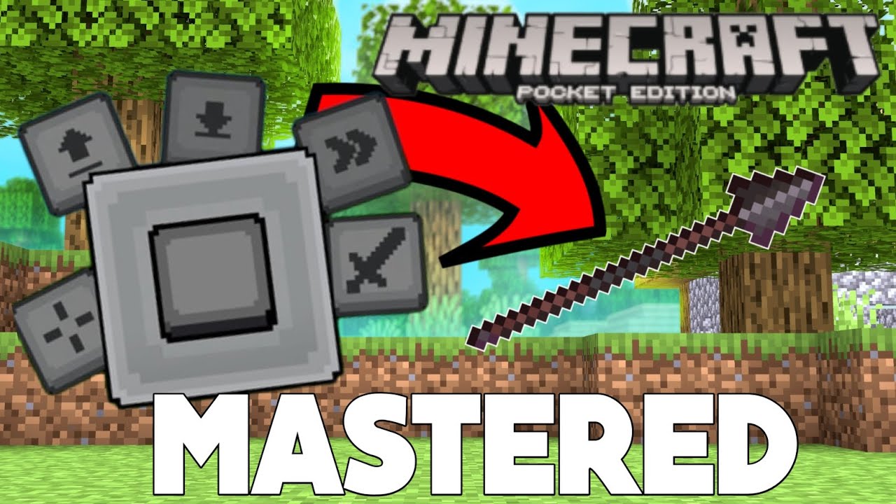 How I Mastered Minecraft's Spear In Pocket Edition - YouTube