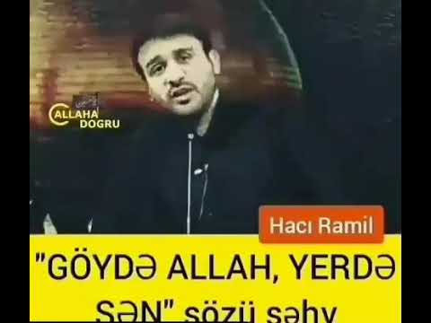 Goyde Allah yerdə sən sozu