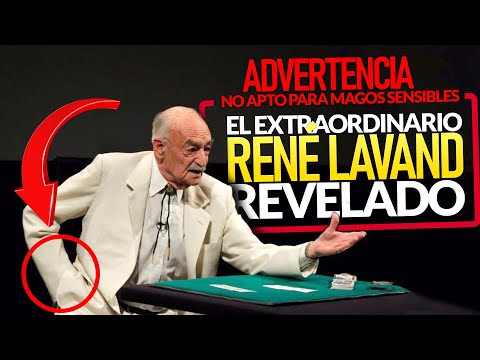 No se puede hacer más lento REVELADO de René Lavand :   Un mago de verdadero - Homenaje