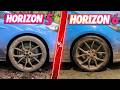 Forza Horizon 6 vs Forza Horizon 5 - Direct Comparison! Attention to Detail & Graphics! PC ULTRA 4K