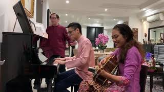 Zairil Khir Johari, Chris Lee Chun Kit, Syerleena Abdul Rashid | Persembahan lagu Selamat Hari Raya