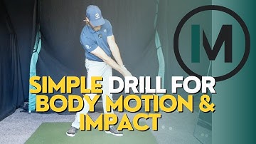 A Great Drill For Better Body Motion & Impact | Ian Mellor Golf