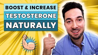 How to increase testosterone naturally and booster foods