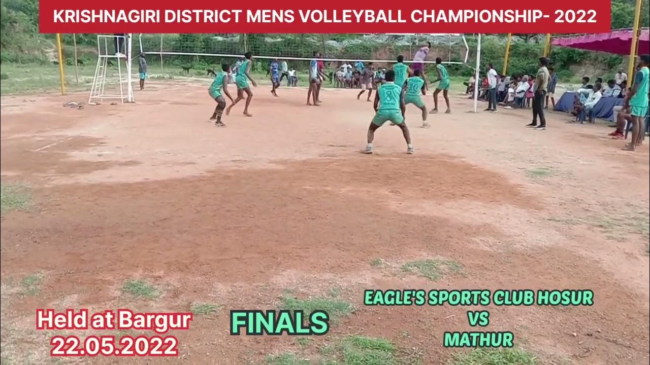 KRISHNAGIRI DISTRICT VOLLEYBALL CHAMPIONSHIP 22.05.2022 Final EAGLE'S