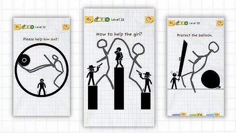 Draw2Save [Level 31-35] - Full Game Video | Android iOS Games