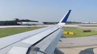 Delta A321 Takeoff from Atlanta Hartsfield-Jackson ATL International Airport