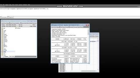 Video 13 - Vector error correction model Eviews (part 2)