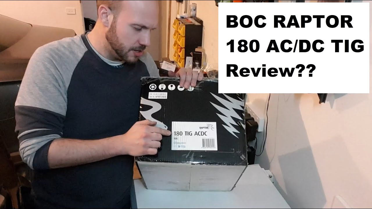 BOC Raptor 180 AC DC TIG Review?? - YouTube