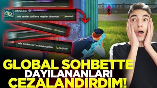 TÜRKLERE MEYDAN OKUYORUM DEDİ, AĞZININ PAYINI VERDİM ??? GLOBAL SOHBET TDMCİLERİ ! / PUBG MOBİLE