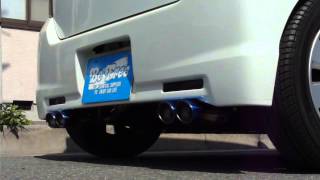 や*ん様 MH23sワゴンR用BE　FREE製4本出しマフラー Be free ?4本だしマフラー mh23s BE FREE （？）MH23 スティングレー