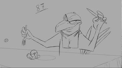 Worm vs Bird - Animation