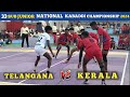 Telangana vs kerala sub junior national kabaddi match  33  sub junior national kabaddi match 