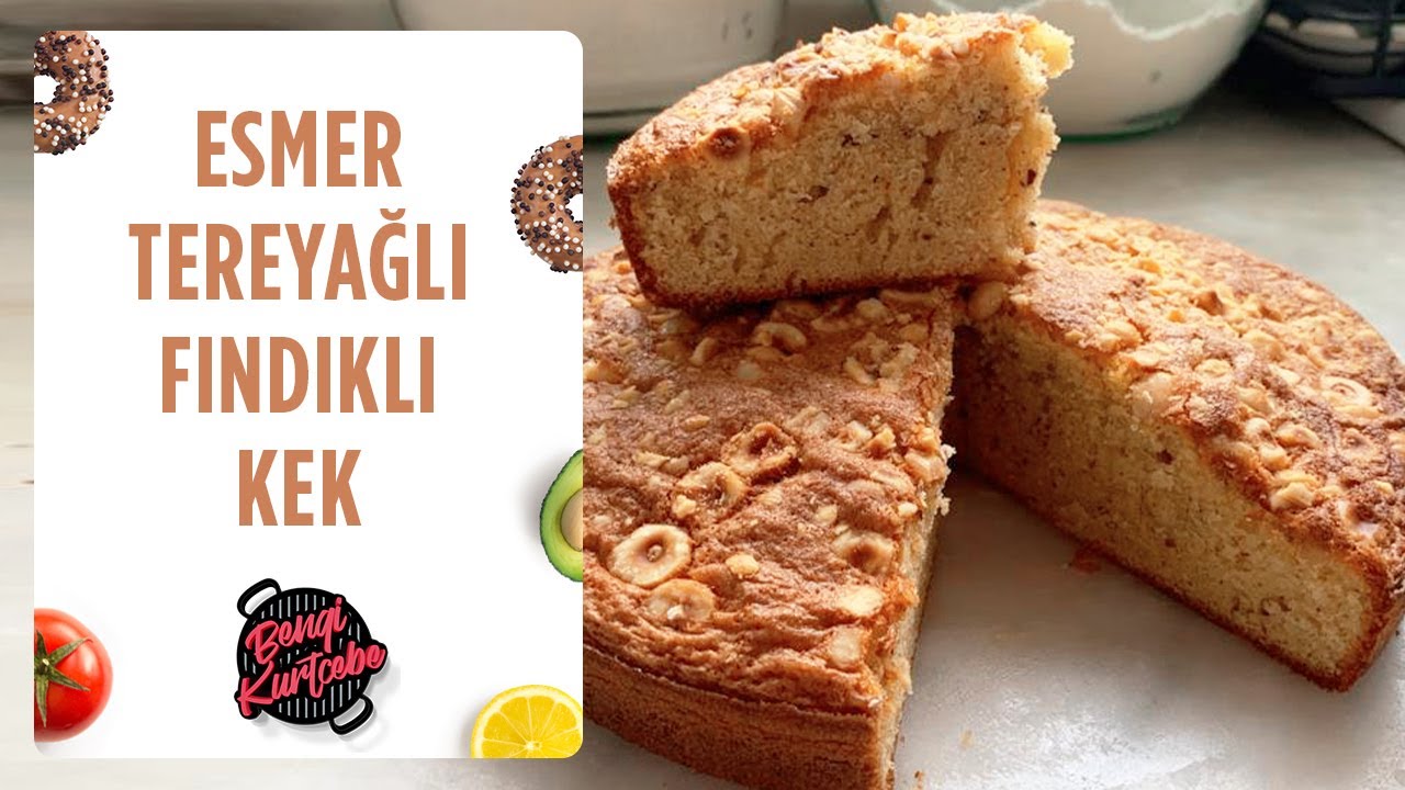 Esmer Tereyağlı Fındıklı Kek Tarifi Hafta Sonu Keki😍 YouTube