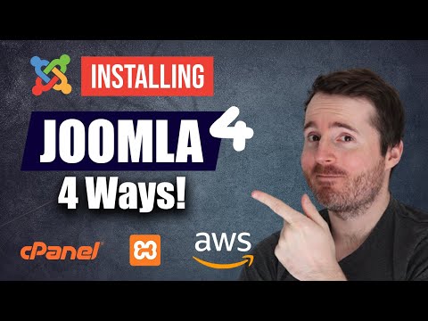 HOW TO INSTALL Joomla 4 on XAMPP, cPanel &amp; AWS: 4 Easy Methods | Joomla Tutorial