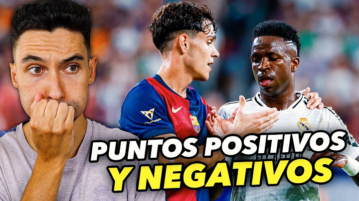 Mis NOTAS del REAL MADRID 1-2 FC BARCELONA (PAU VICTOR y ARDA GULER BRILLAN)