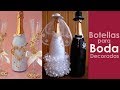 botellas para boda decoradas