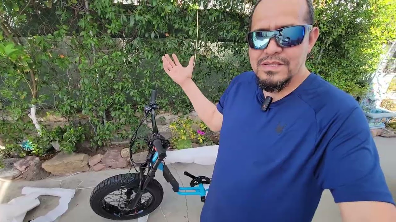 NEW PEDAL BIKE FOR THE CHANNEL. AKEZ ZX clone of 73 - YouTube