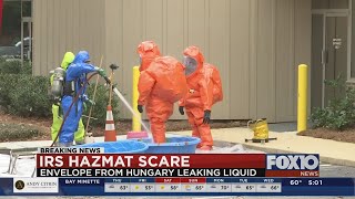 Suspicious letter sent to IRS office in Mobile