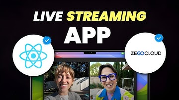 Create a Live Streaming App with ReactJS in 2025 | ZEGOCLOUD Easy Setup !