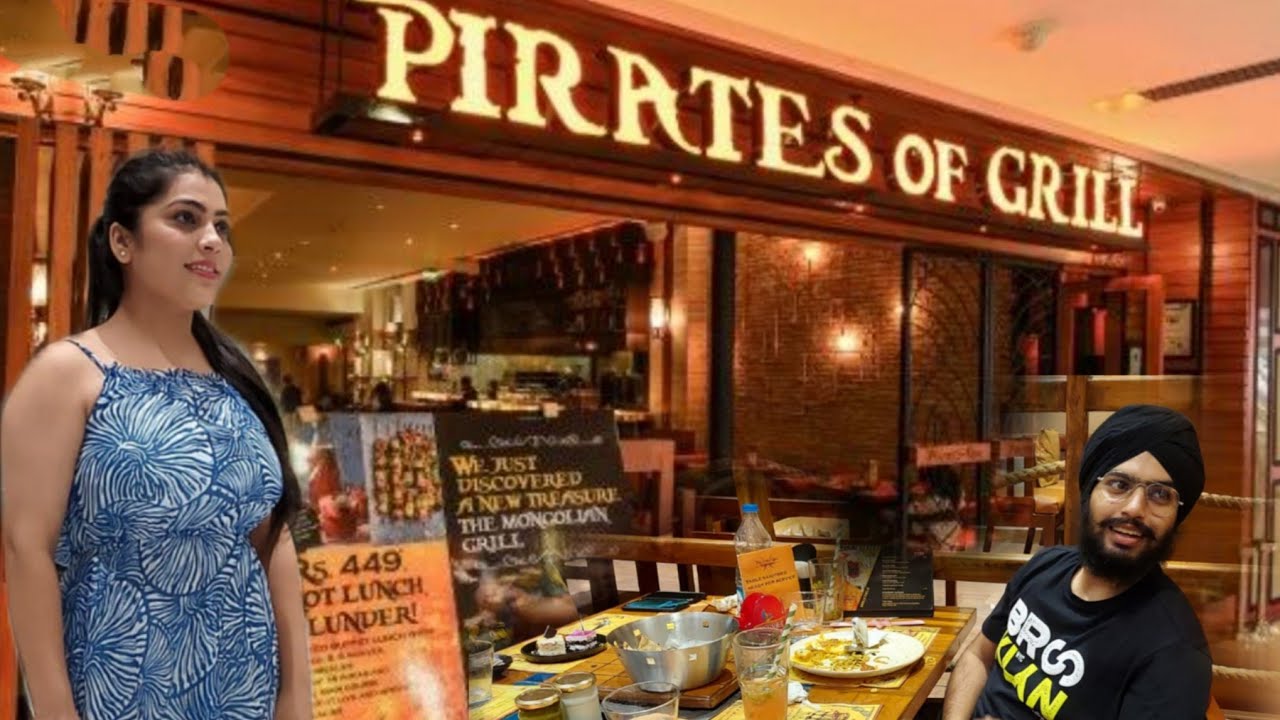 buffet at pirates of grill eat veg and non veg unlimited elante