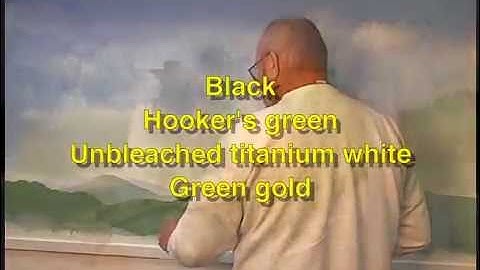 Painting a Model Railroad Backdrop