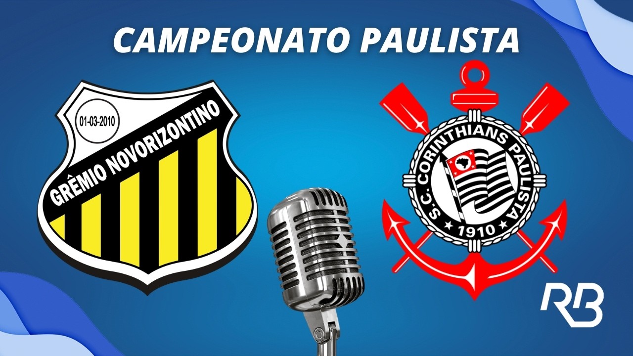 🔴 Novorizontino x Corinthians - Campeonato Paulista - 28/02/2026 - Ulisses Costa, Zaidan e Ronaldo