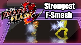 SSF2 - Strongest F-Smash ranking