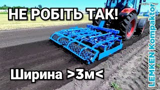 Как НЕ надо делать! Вспашка и культивация Lemken с Zetor Forterra 150 и Major 80